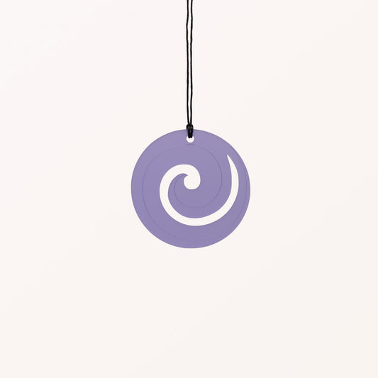 Mauri (Life Force) - Purple - Medium Necklace