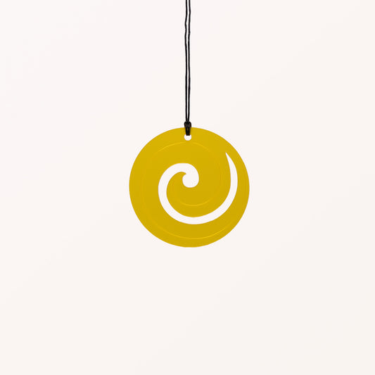 Mauri (Life Force) - Yellow - Medium Necklace