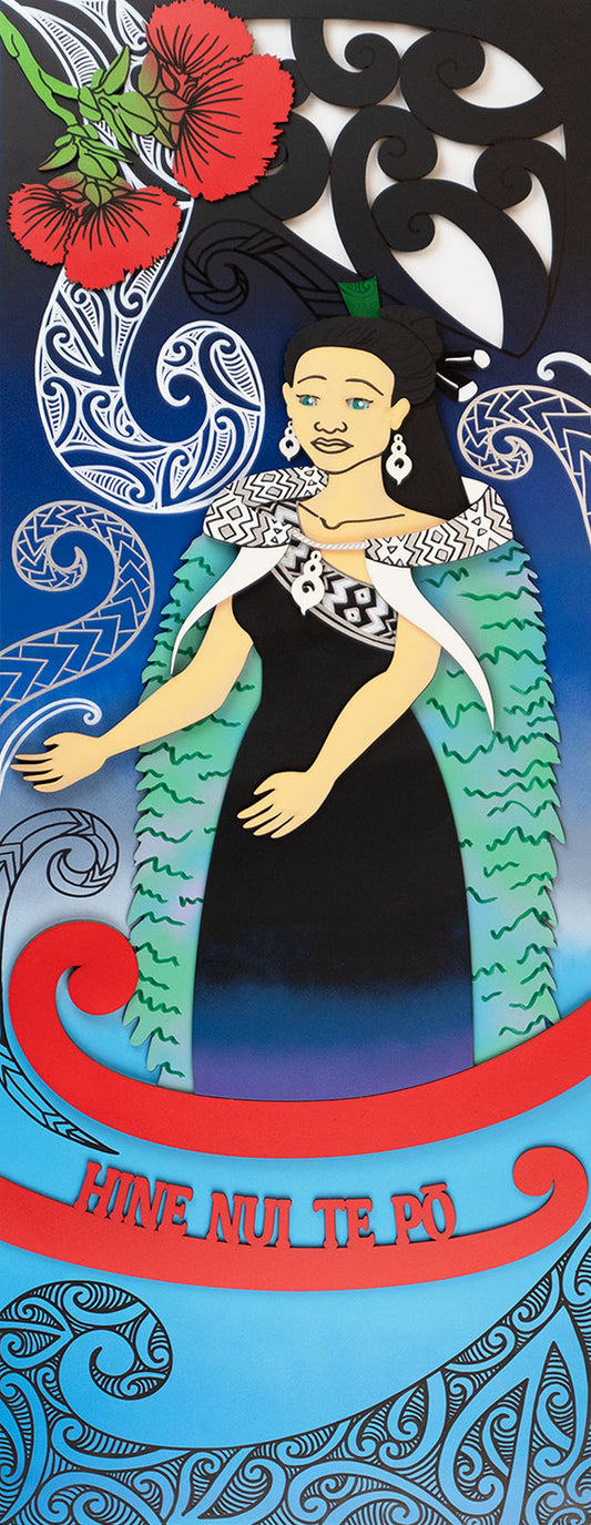 Hine-nui-te-pō Indoor Wall Panel