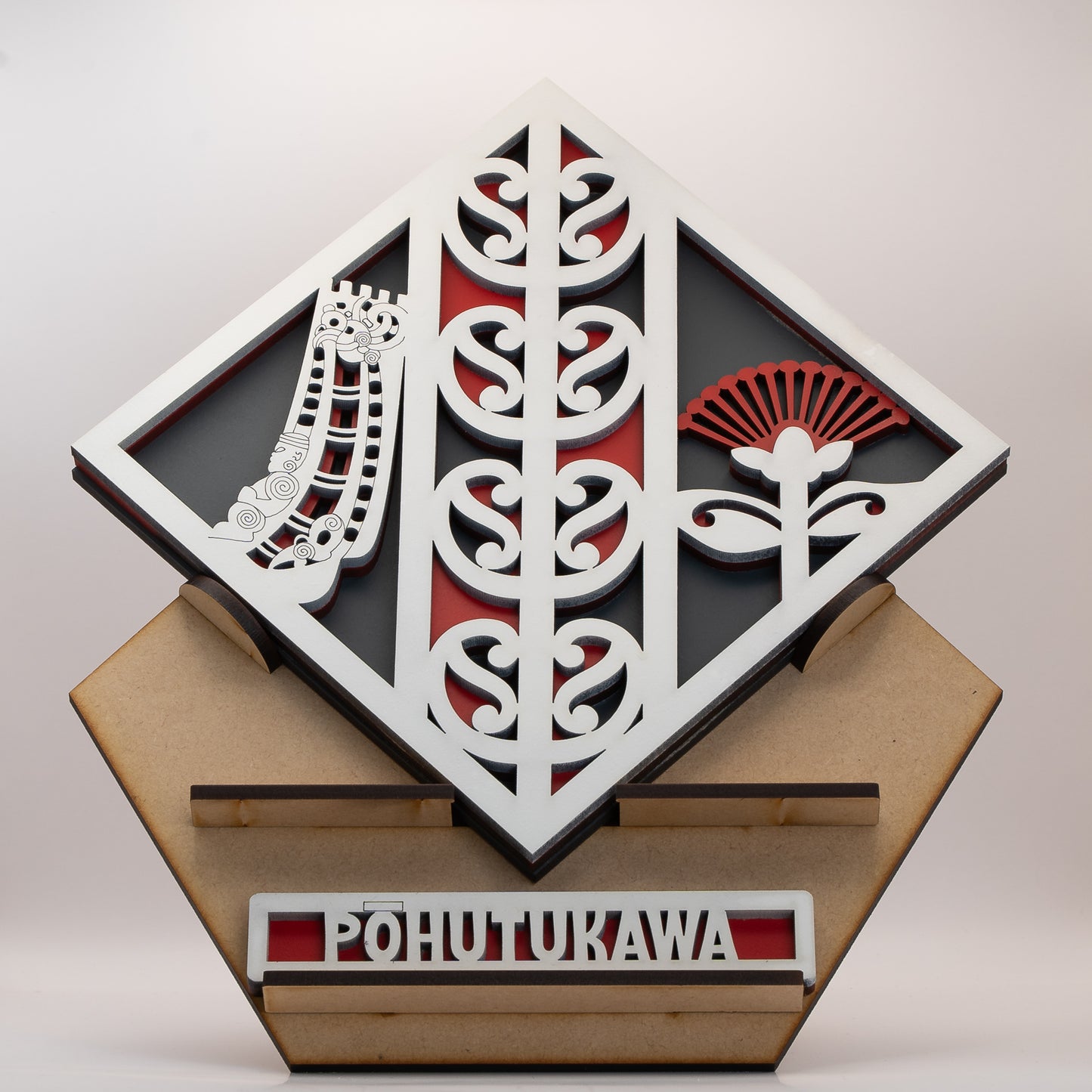 Matariki Mini Diamond - Pōhutukawa