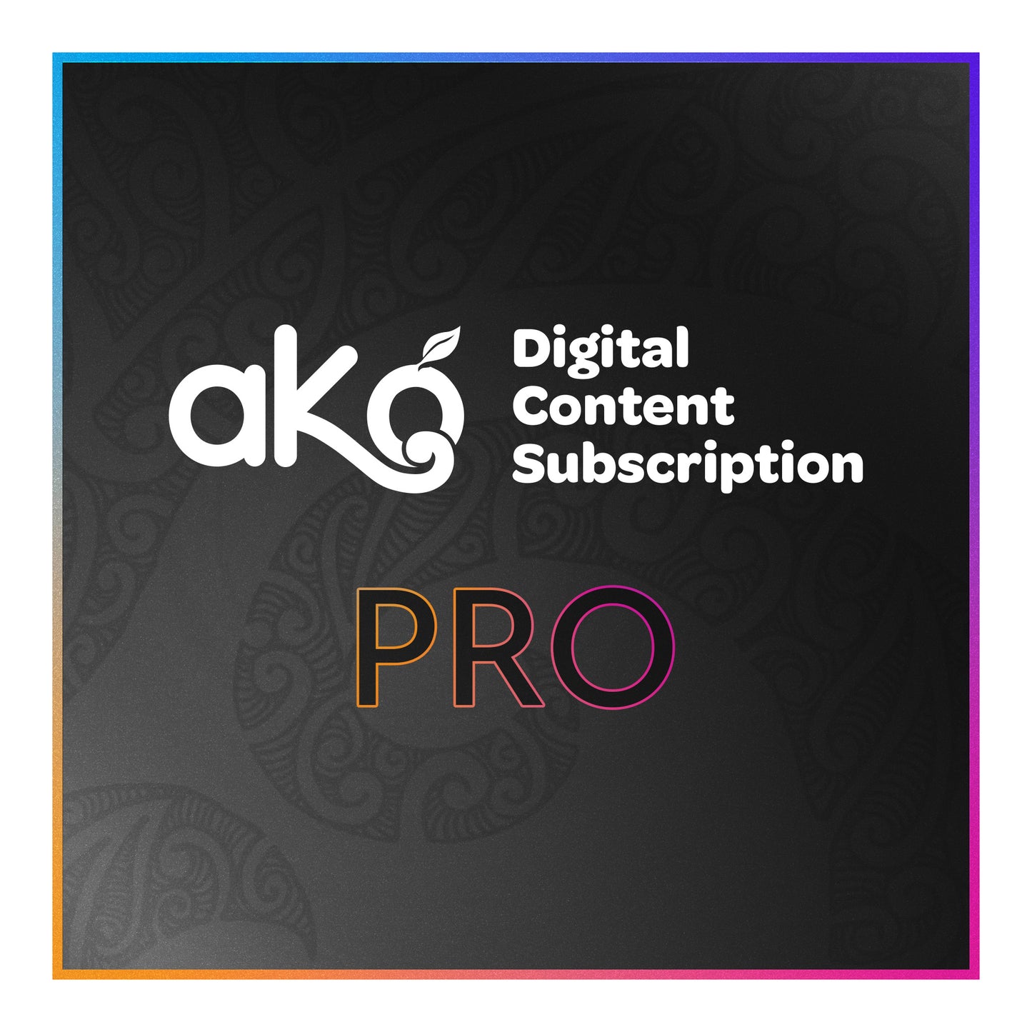 Ako Digital Content Subscription - Pay By Invoice