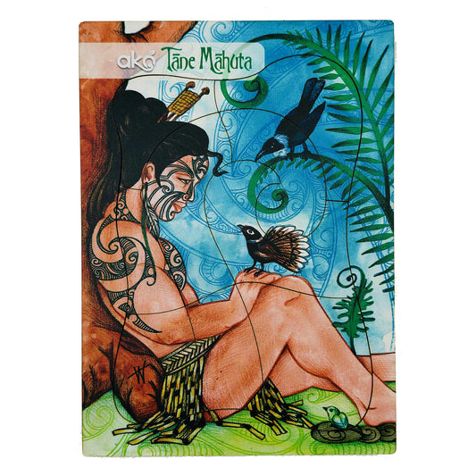 Tāne Māhuta Atua Printed Puzzle