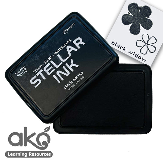 Ranger Stellar Ink - Black Widow Black Ink Pad