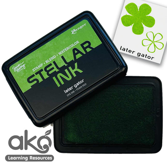 Ranger Stellar Ink - Later Gator Green Ink Pad