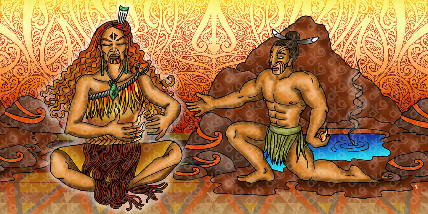Mahuika Māui Mural