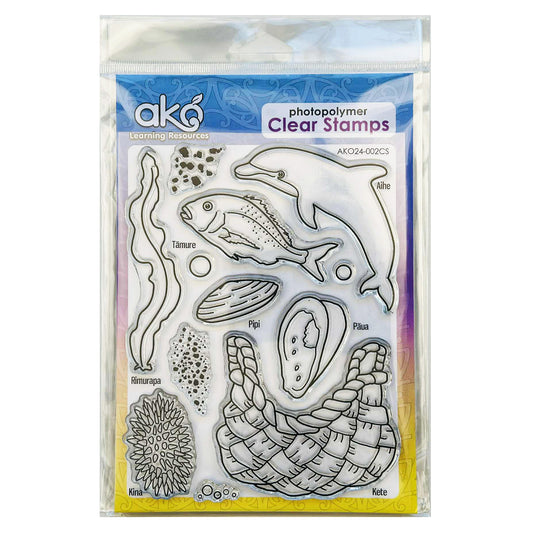 Kaimoana Clear Stamp Set