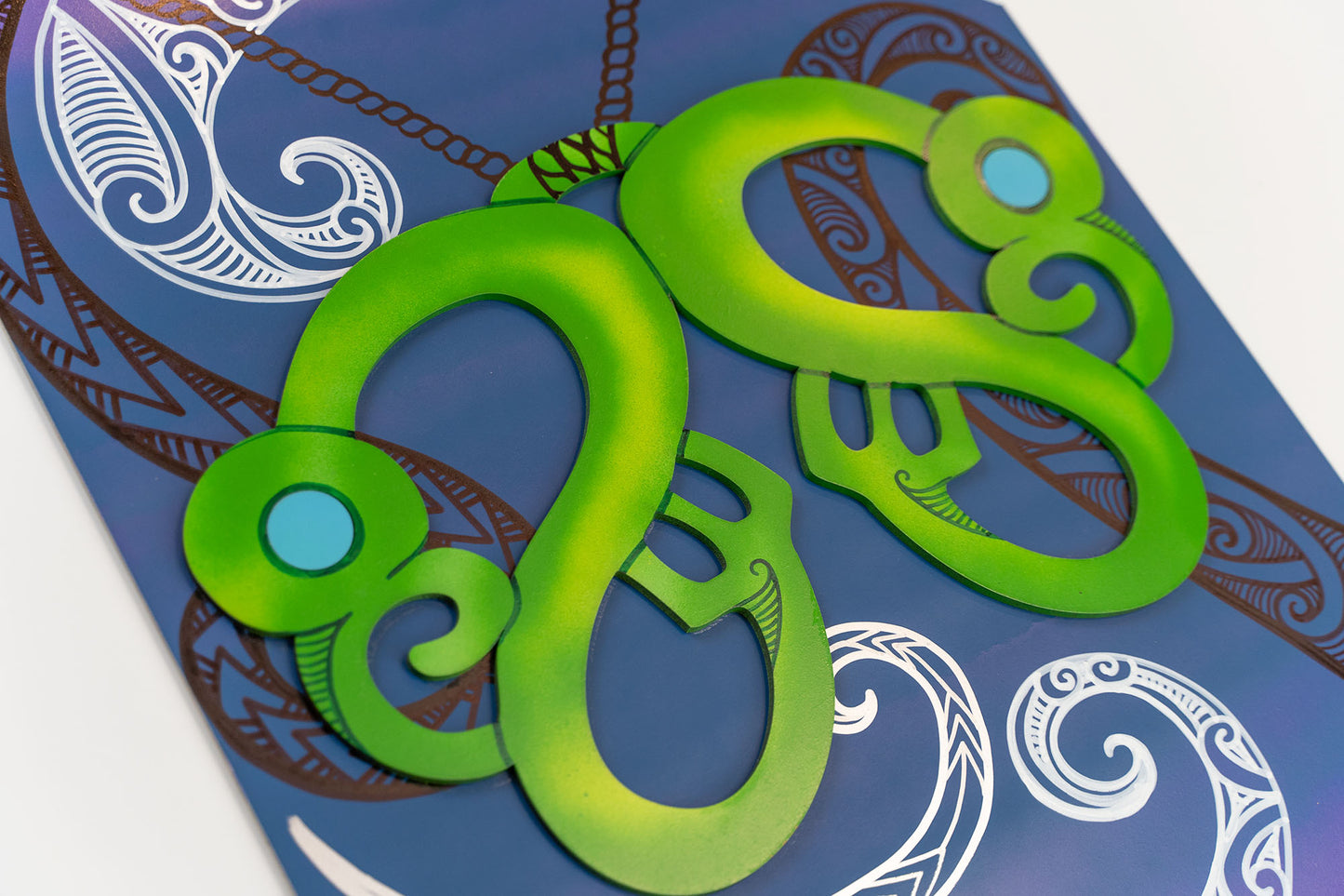 Taonga Panel - Purple & Blue Gradient V2