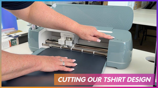 Cricut Tshirt Course - Cutting our Tshirt Design