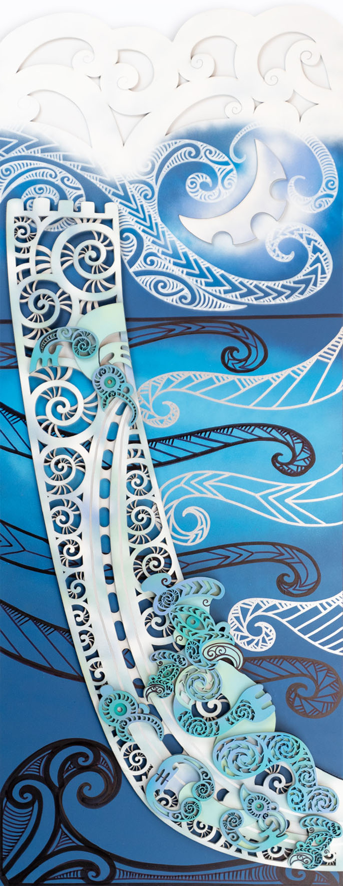 Waka Panel - Light Blue