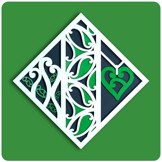 Matariki Large Diamond - Hiwa-I-Te-Rangi