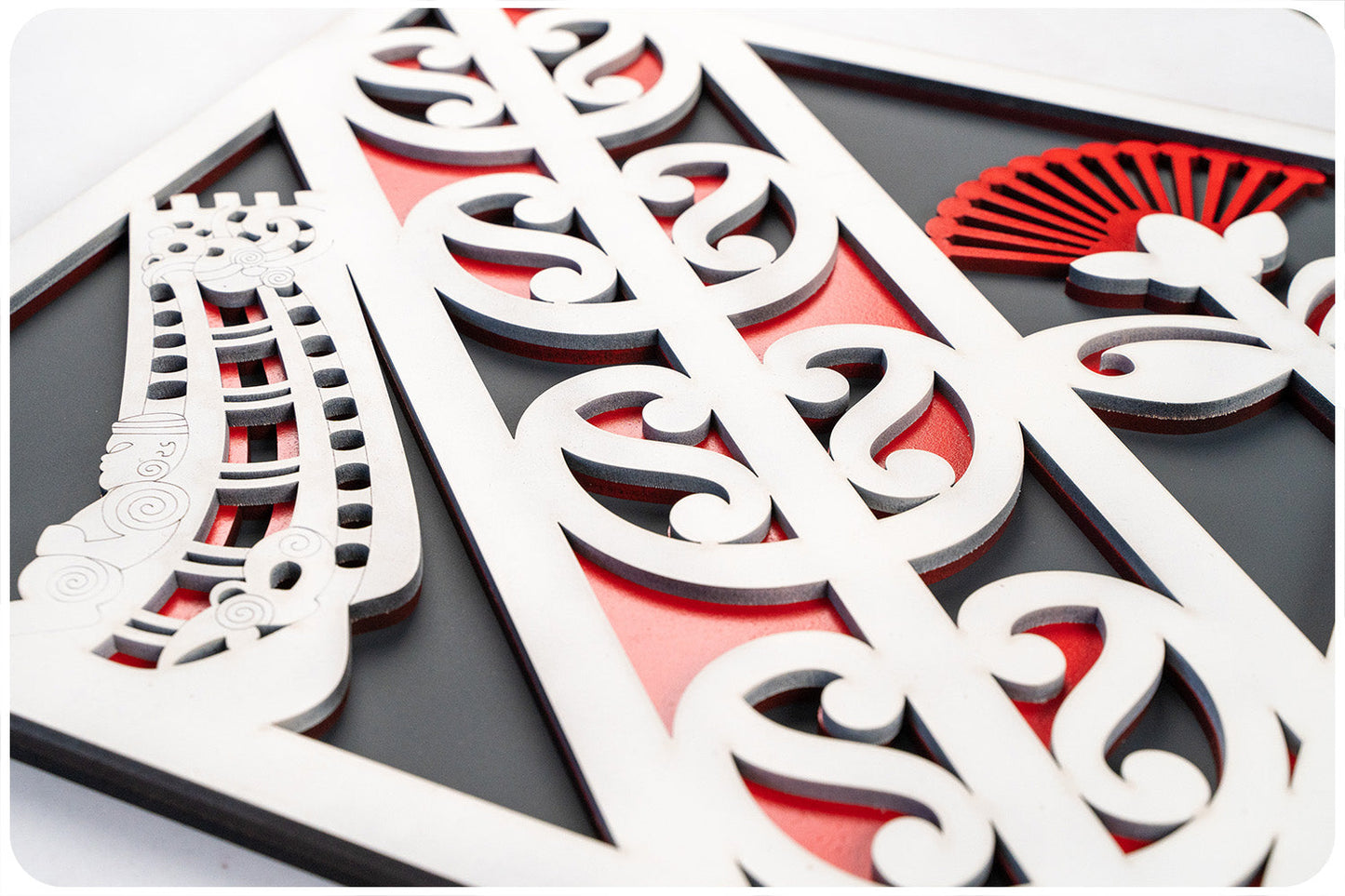 Matariki Large Diamond - Pōhutukawa