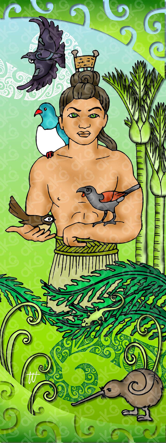 Atua Wall Panel - Tāne Māhuta