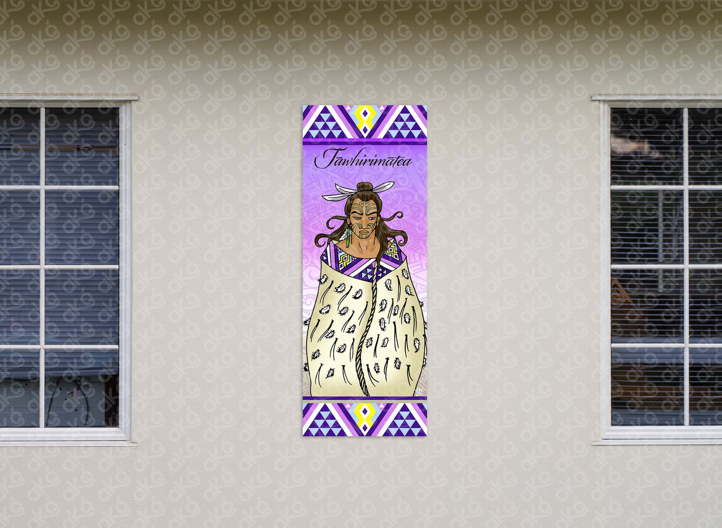 Tāwhirimātea - Atua Outdoor Wall Panel - Kaitiaki Series