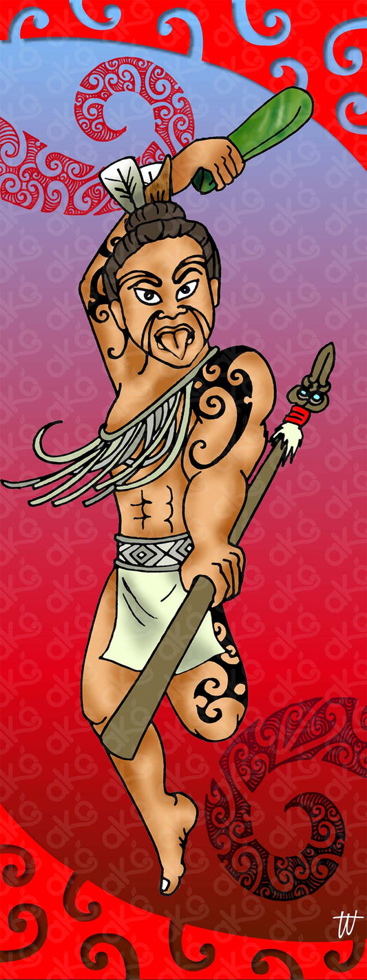 Atua Wall Panel - Tūmatauenga