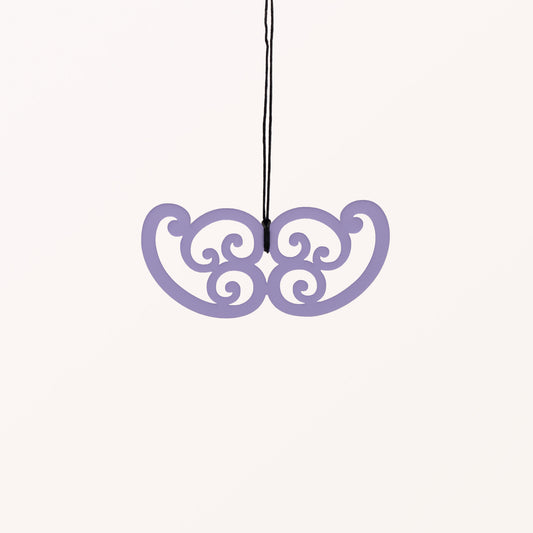 Kotahitanga (Unity) - Purple - Medium Necklace