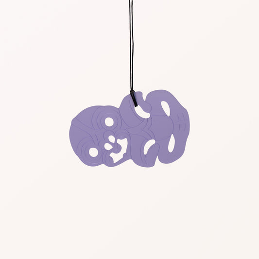 Hei Tiki - Purple - Medium Necklace