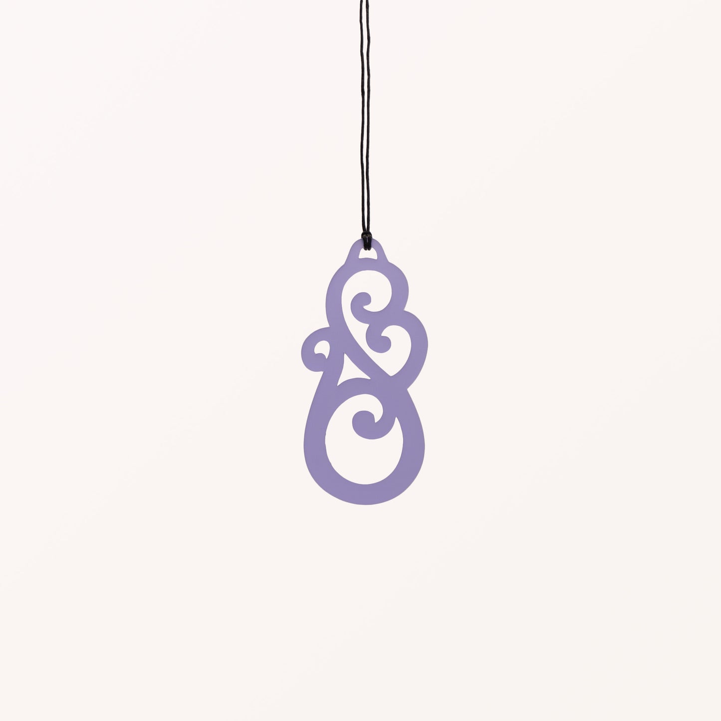 Whare Tangata - Purple - Medium Necklace