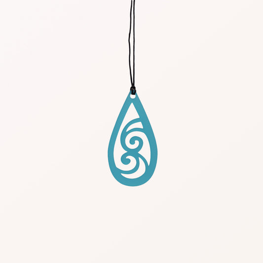 Waiora (Living Water) - Blue - Medium Necklace