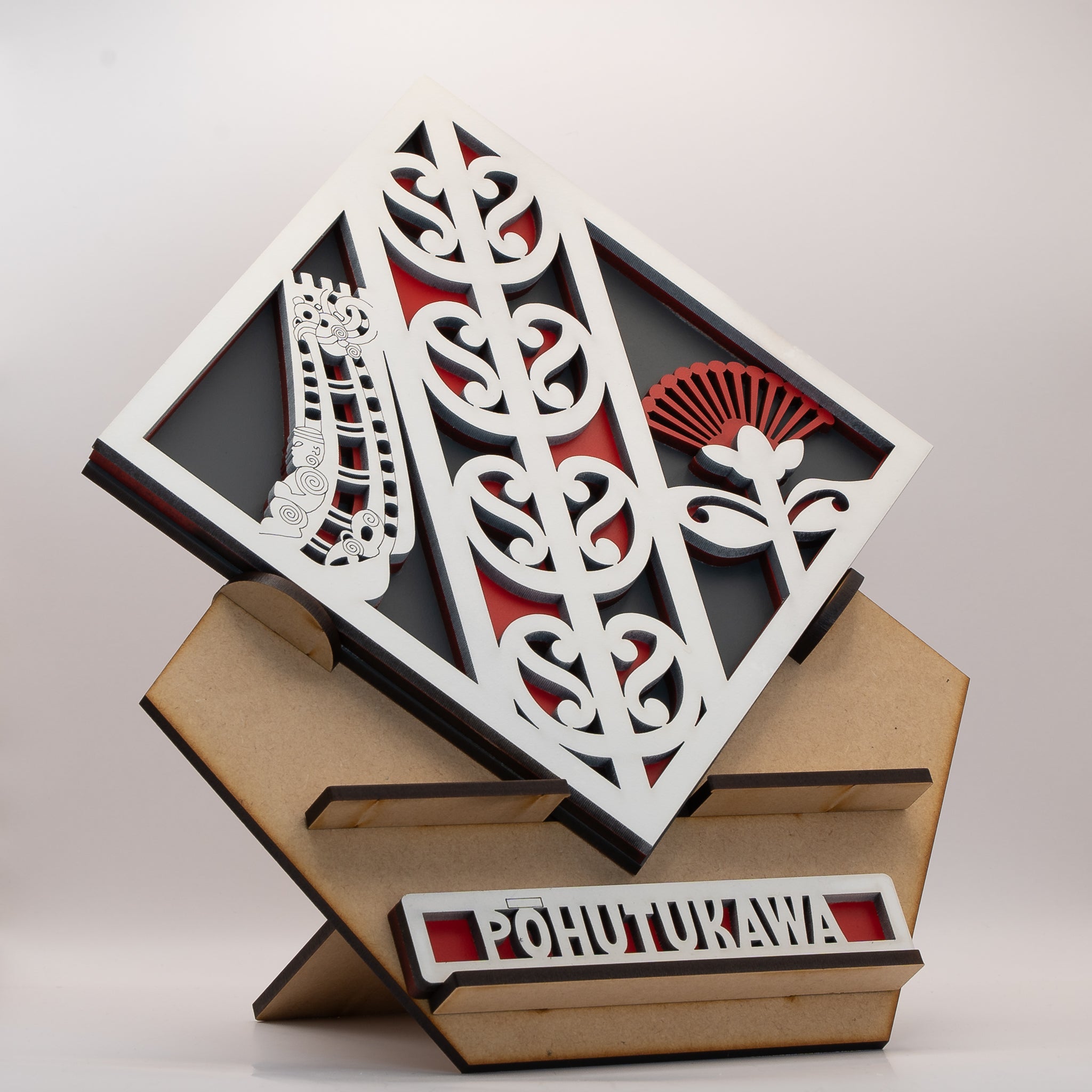 Matariki Mini Diamond - Pōhutukawa