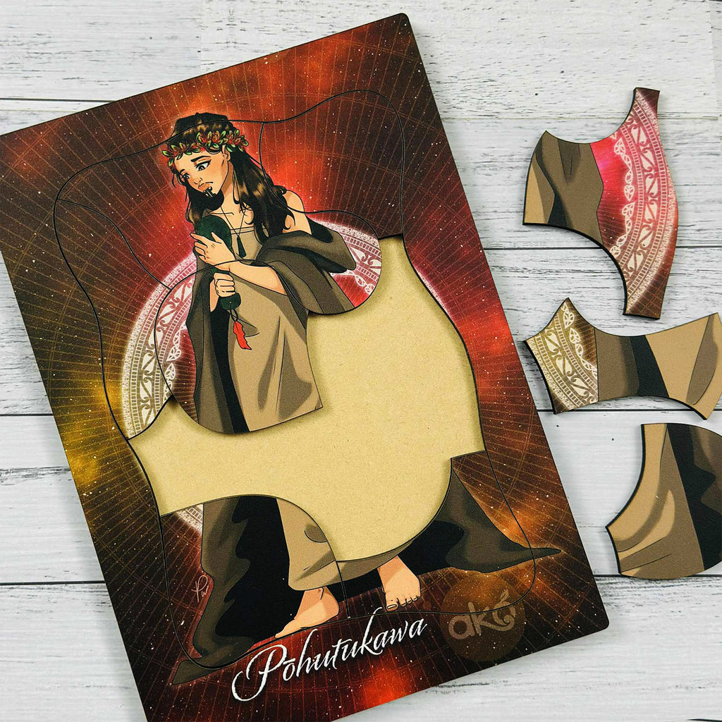 Pōhutukawa Matariki Printed Puzzle