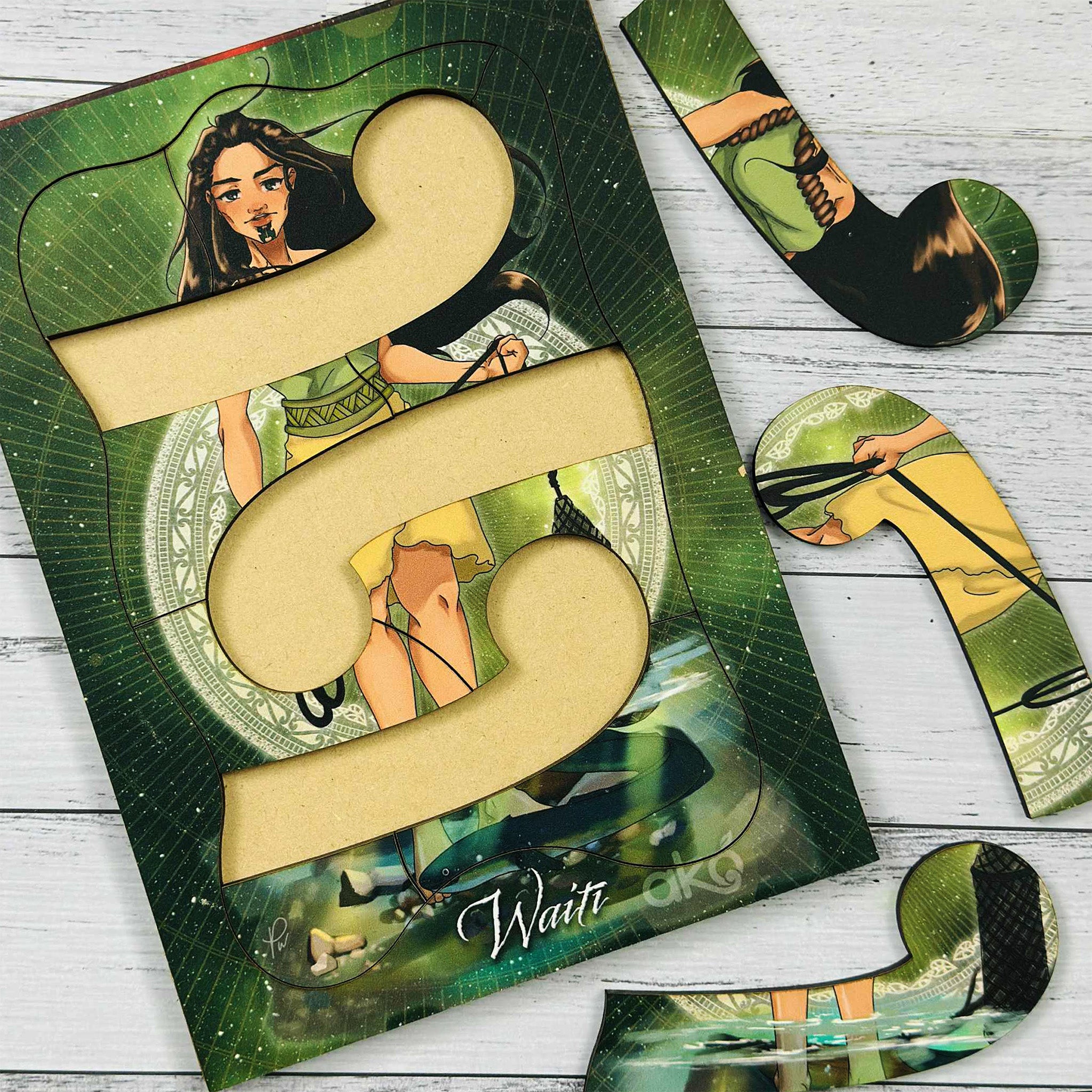 Waitī Matariki Printed Puzzle