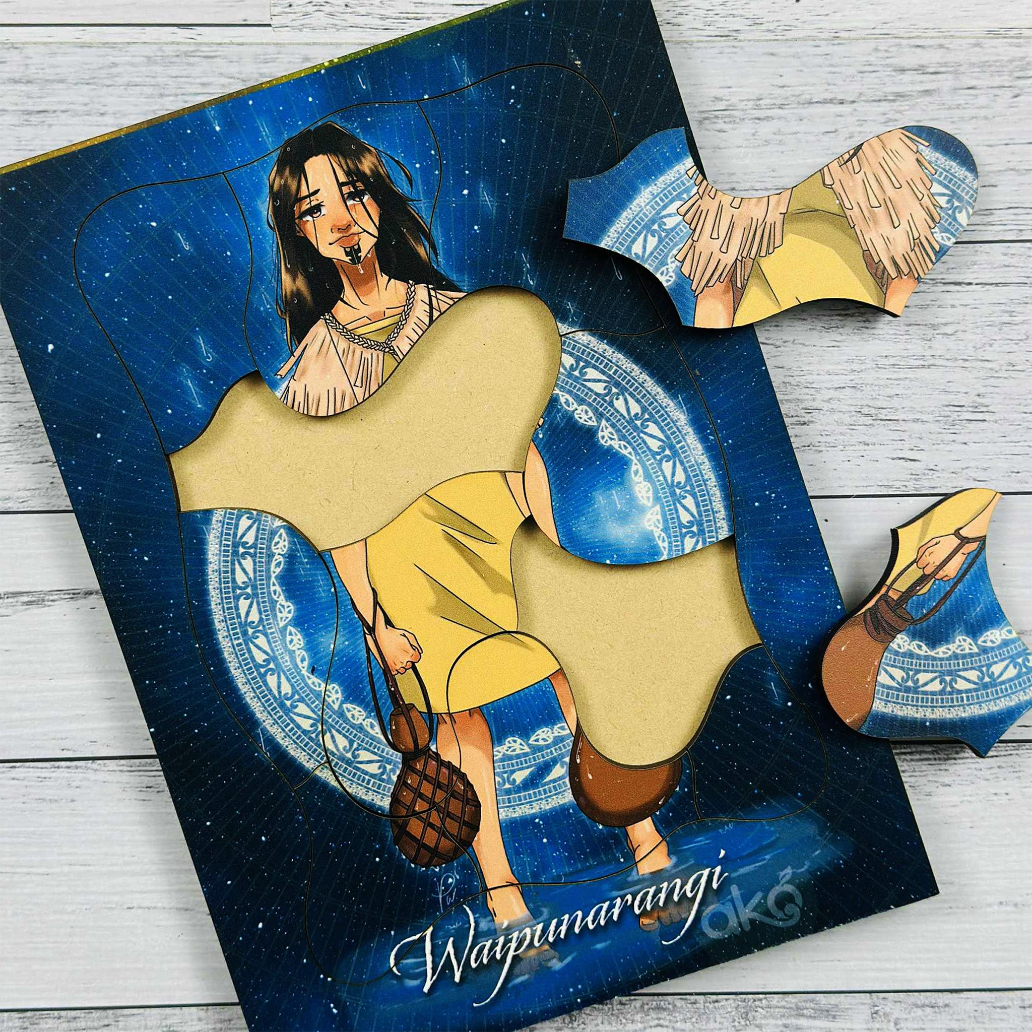 Waipunarangi Matariki Printed Puzzle