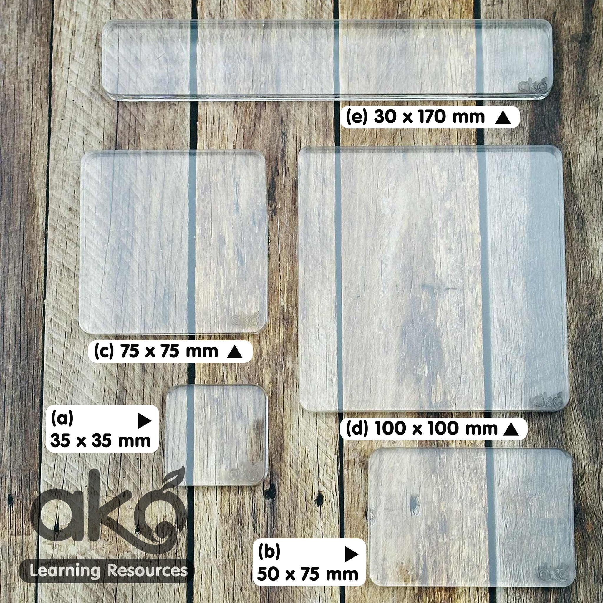 Acrylic Stamping Blocks