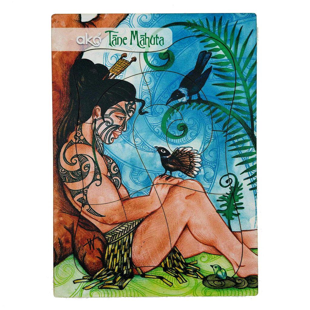 Tāne Māhuta Atua Printed Puzzle