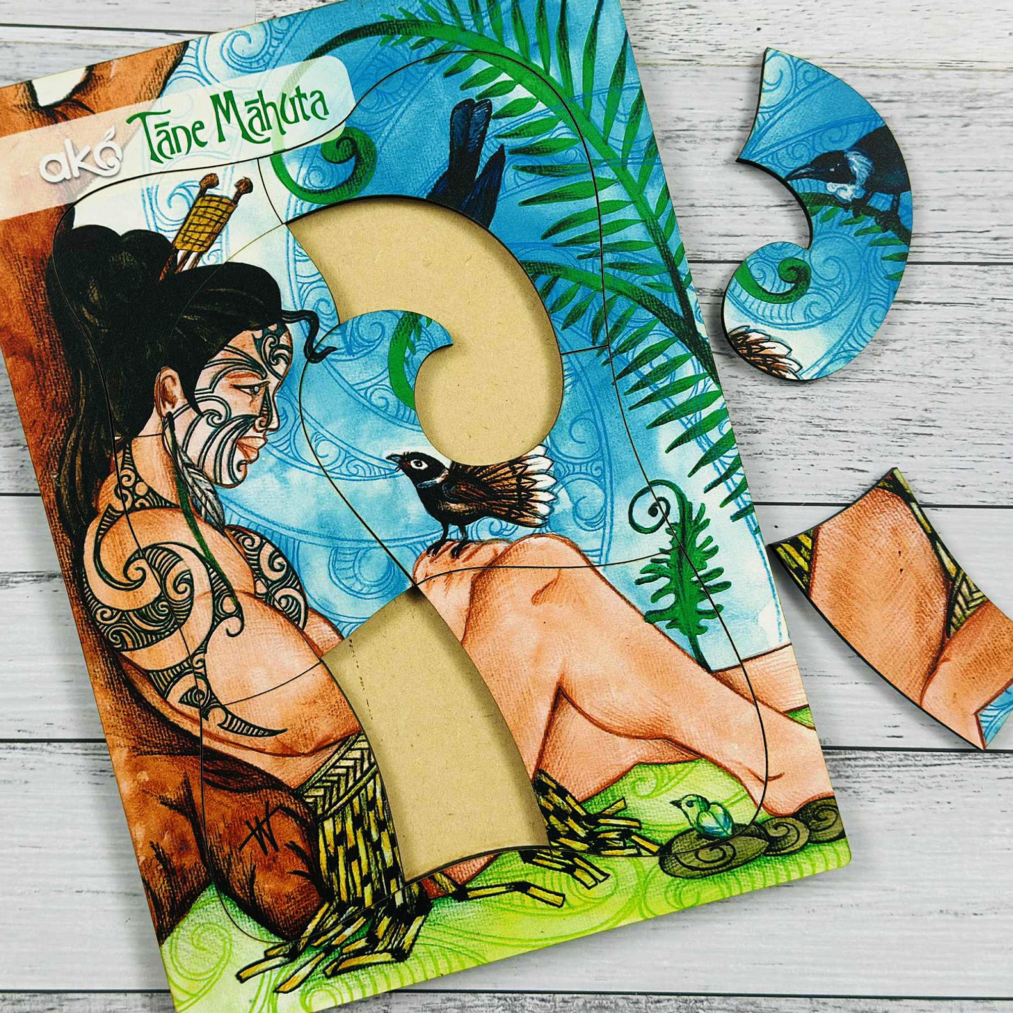 Tāne Māhuta Atua Printed Puzzle