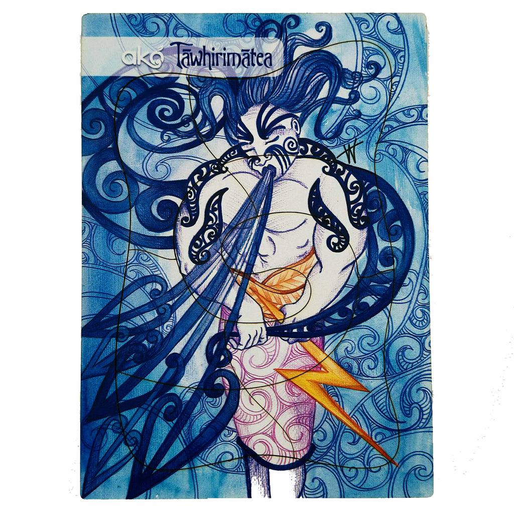 Tāwhirimātea Atua Printed Puzzle