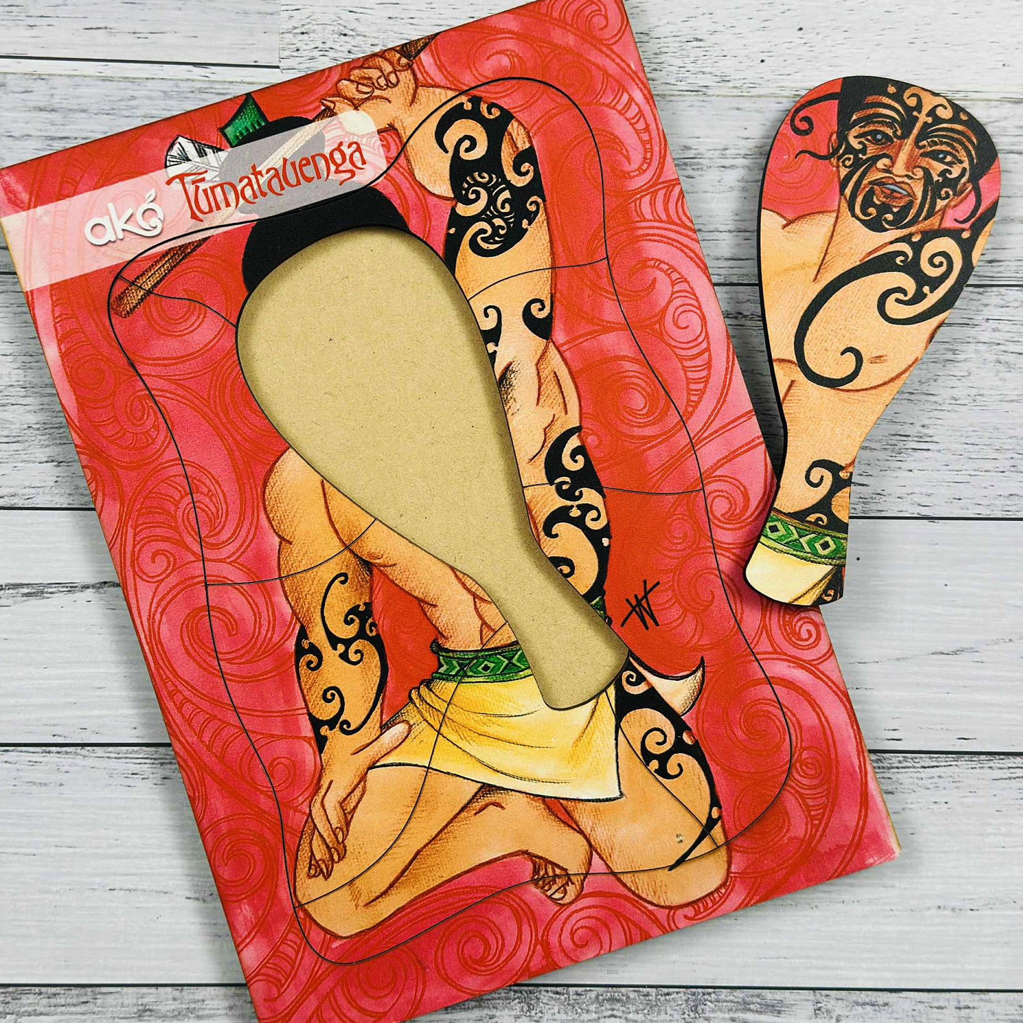 Tūmatauenga Atua Printed Puzzle