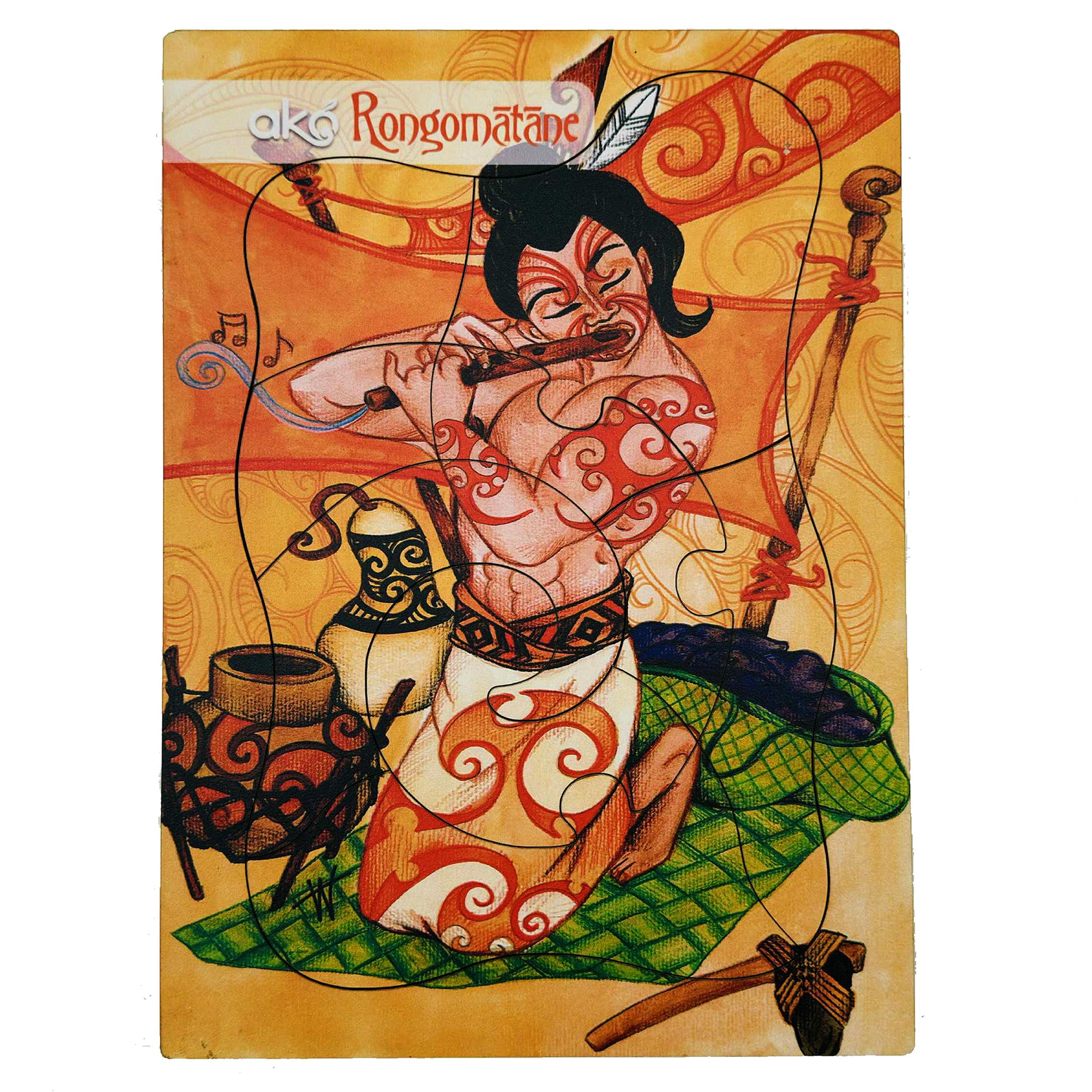 Rongomātāne Atua Printed Puzzle