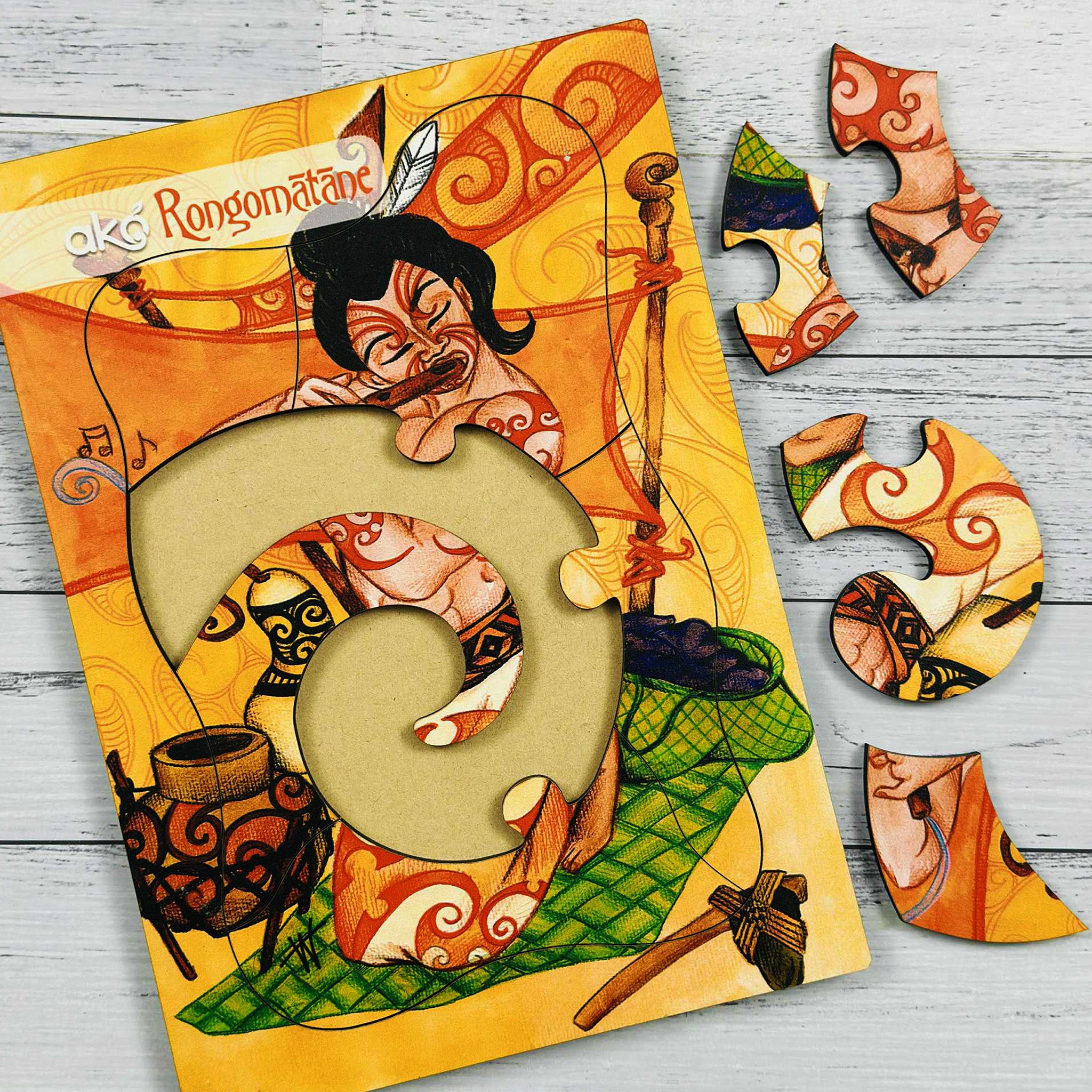 Rongomātāne Atua Printed Puzzle