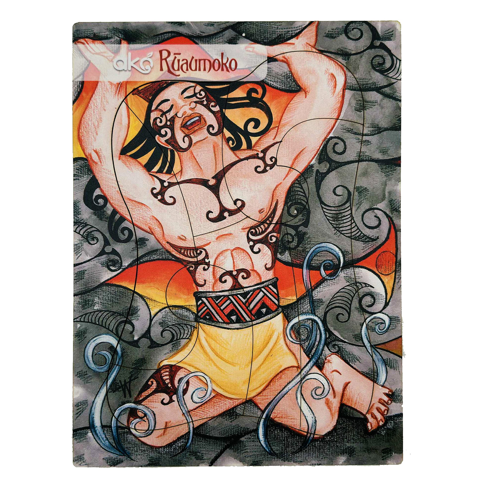 Ruaumoko Atua Printed Puzzle