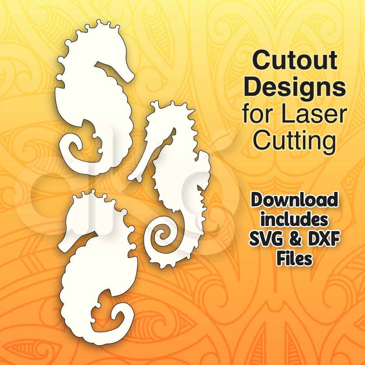 Cutouts Seahorses