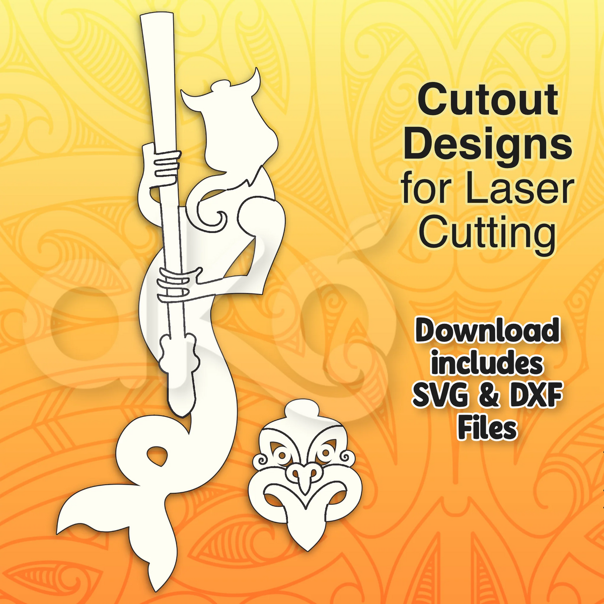 Cutouts Taniwha