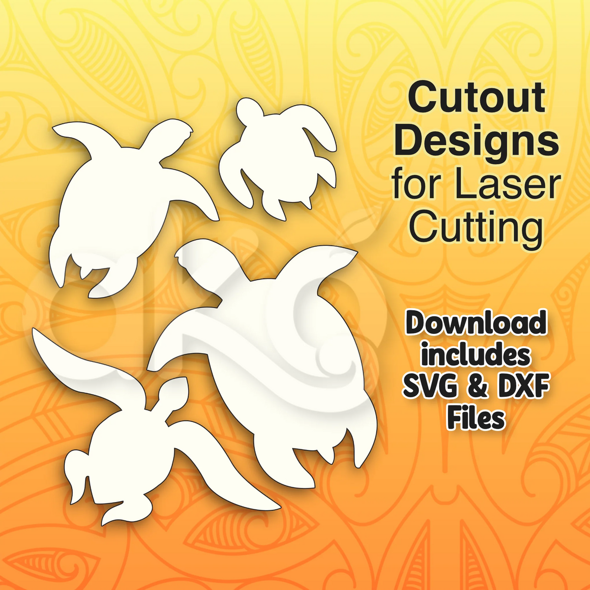 Cutouts Turtles