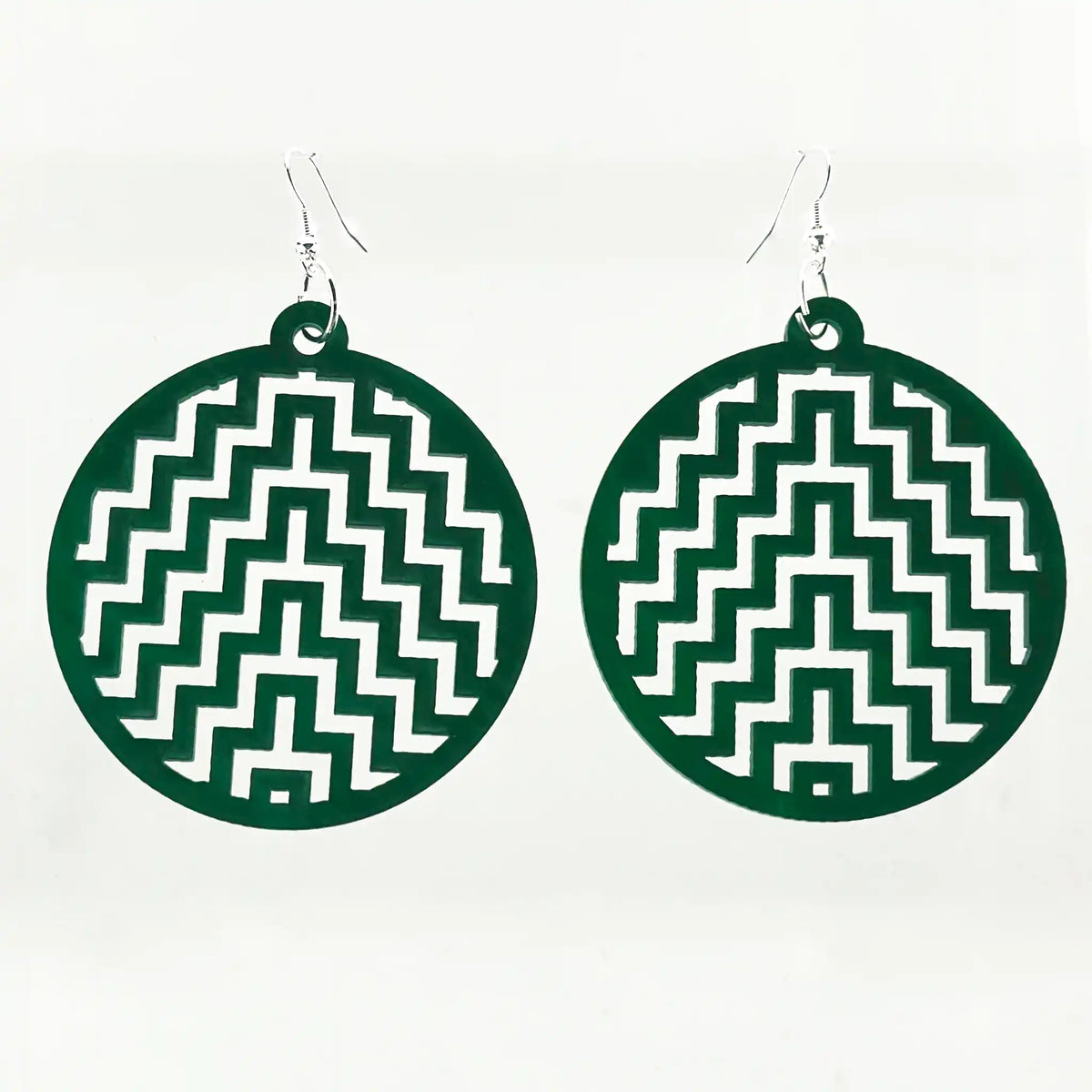 Double Poutama Earrings