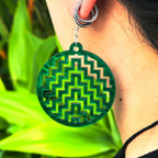 Double Poutama Earrings