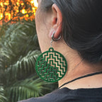 Double Poutama Earrings