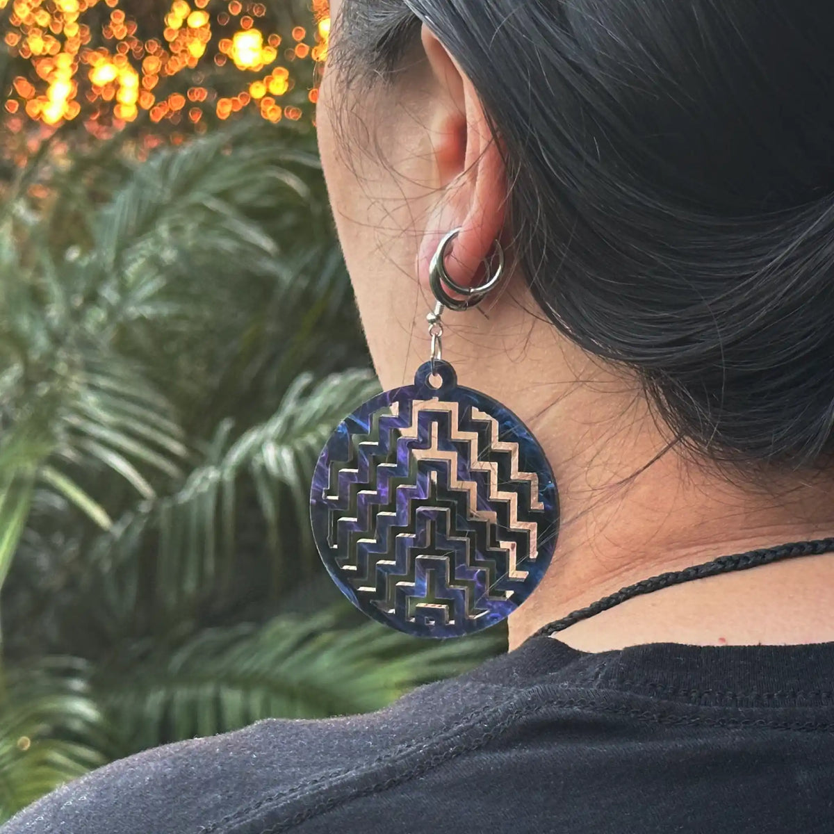 Double Poutama Earrings