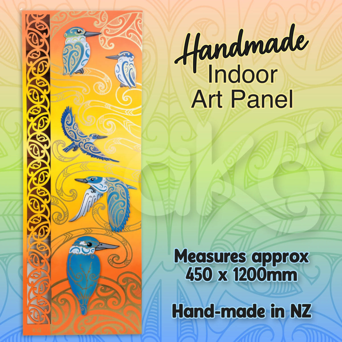 Kōtare Indoor Art Panel