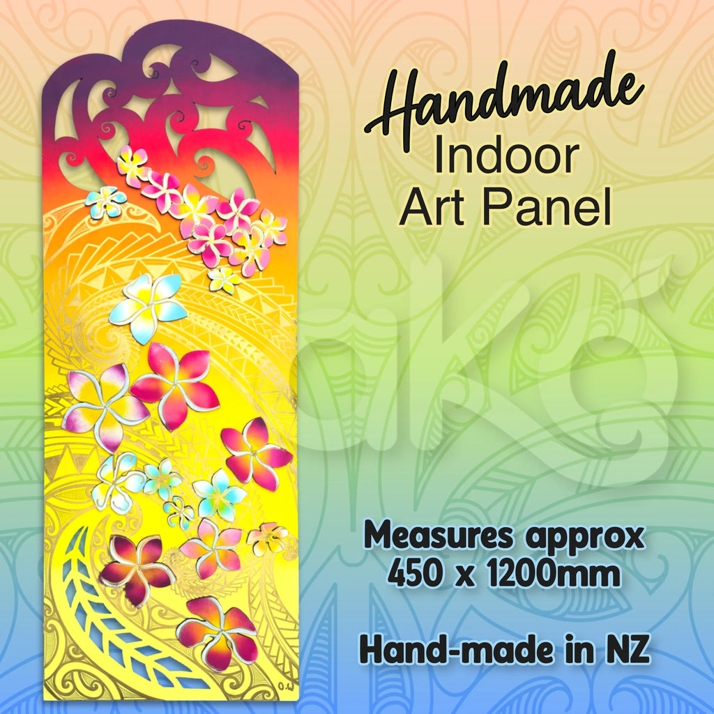 Frangipani Indoor Art Panel