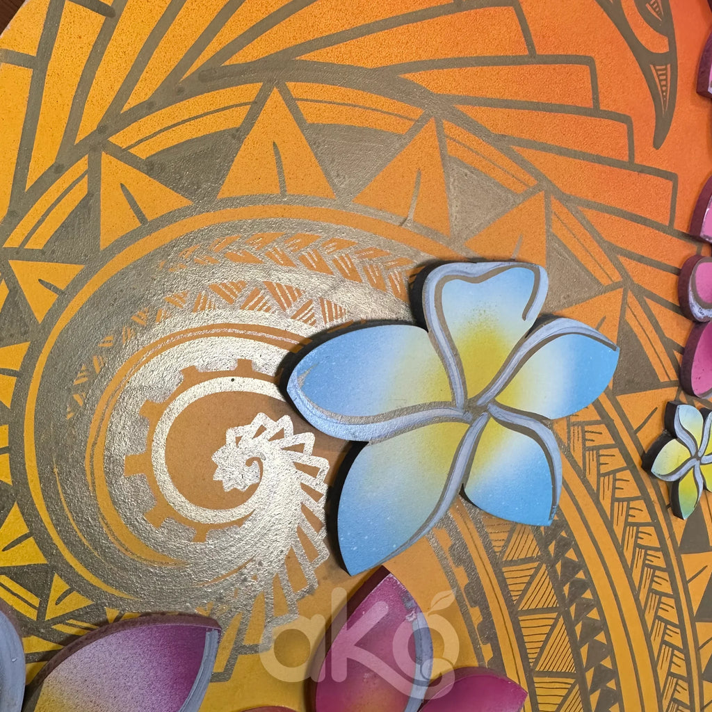Frangipani Indoor Art Panel