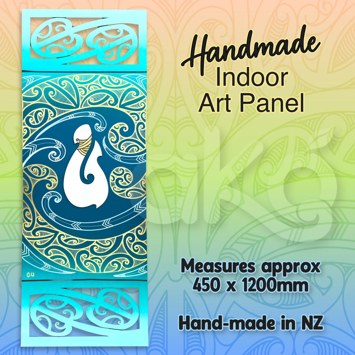 Hei Matau Indoor Art Panel