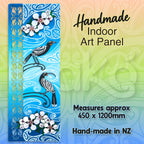 Huia and Mānuka Indoor Art Panel