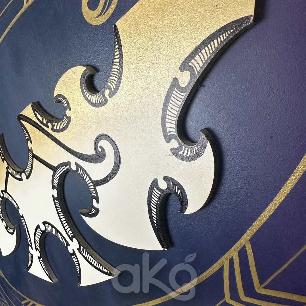 Kape (purple) Indoor Art Panel