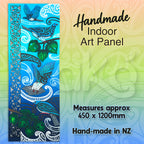 Kererū Kawakawa Indoor Art Panel