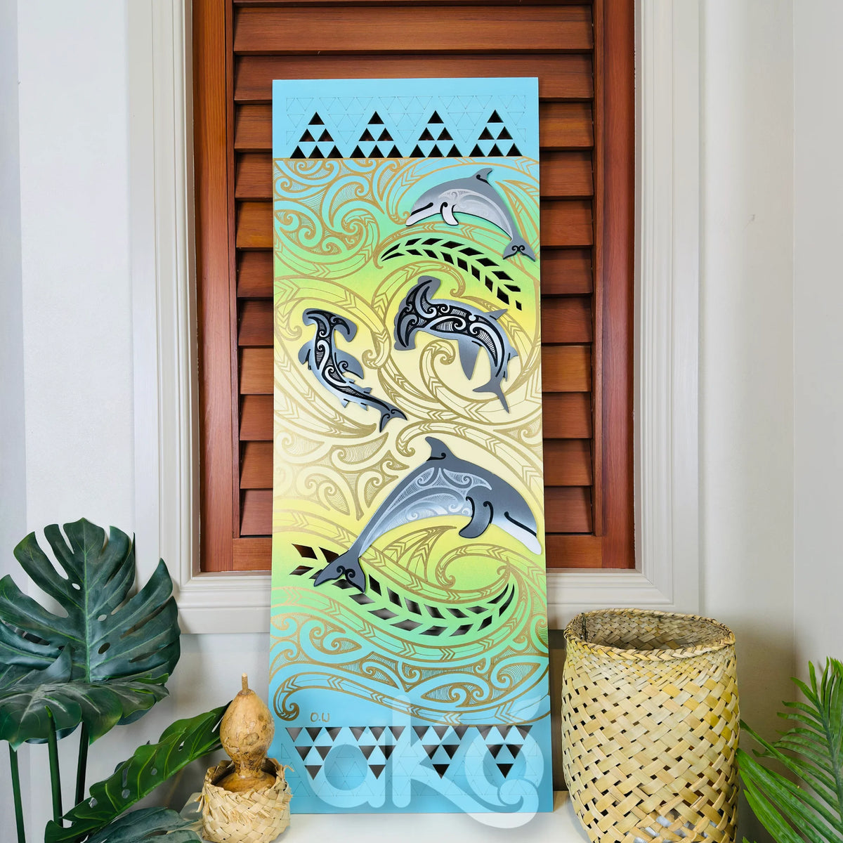 Mangōpare Aihe Indoor Art Panel