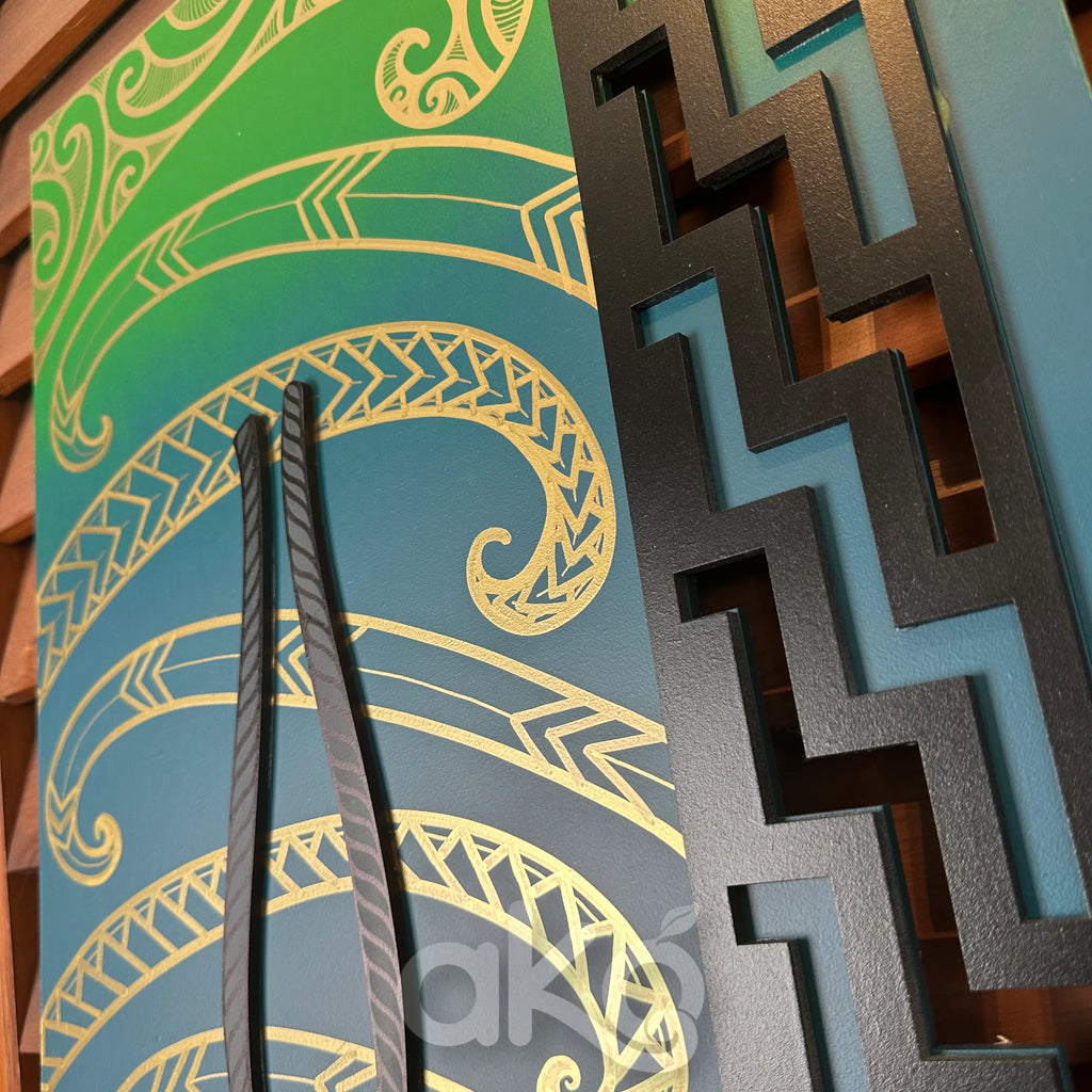 Pounamu Taonga Indoor Art Panel